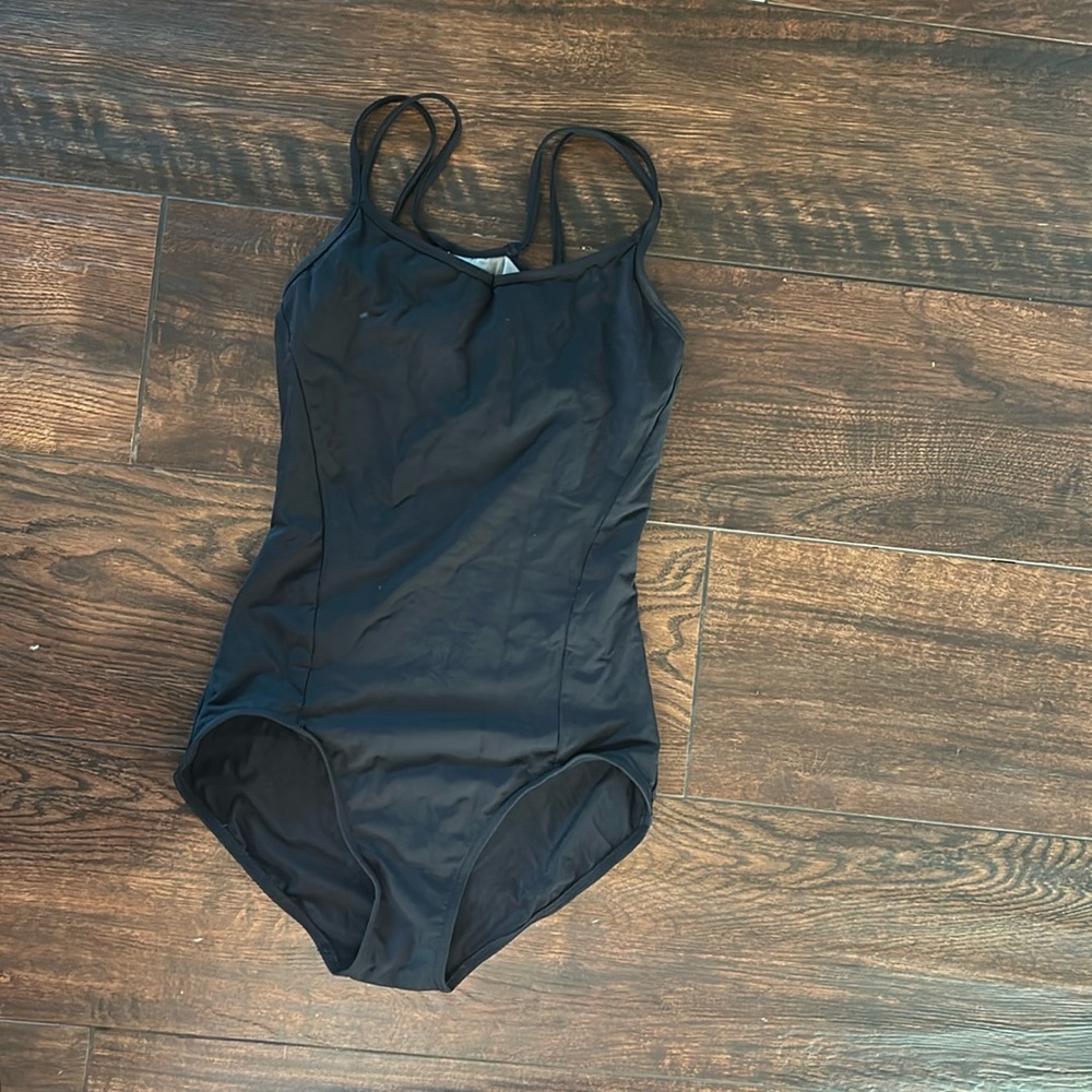 Capezio black Leotard M